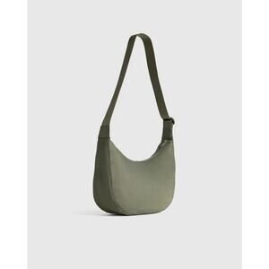 Quince Revive Nylon Shoulder Bag Green New